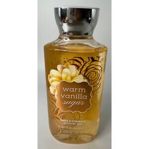 Bath and Body Works WARM VANILLA SUGAR Shower Gel 10 fl oz / 295mL *NEW*